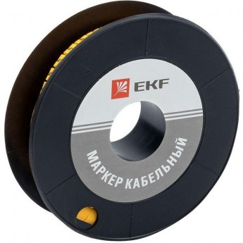 Маркер кабельный EKF 1.5кв.мм "5" (к-1000ед) (ЕС-0)
