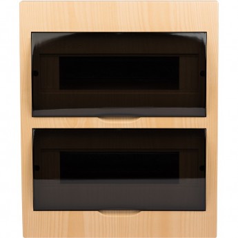 Щит распределительный EKF PROXIMA навесной ЩРН-П-24 светлое дерево IP41